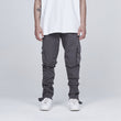 Basics Slim Cargo Pants Silver