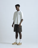 Basics Synthetic Cargo Short Brown