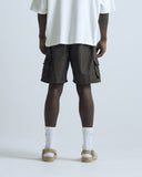 Basics Synthetic Cargo Short Brown