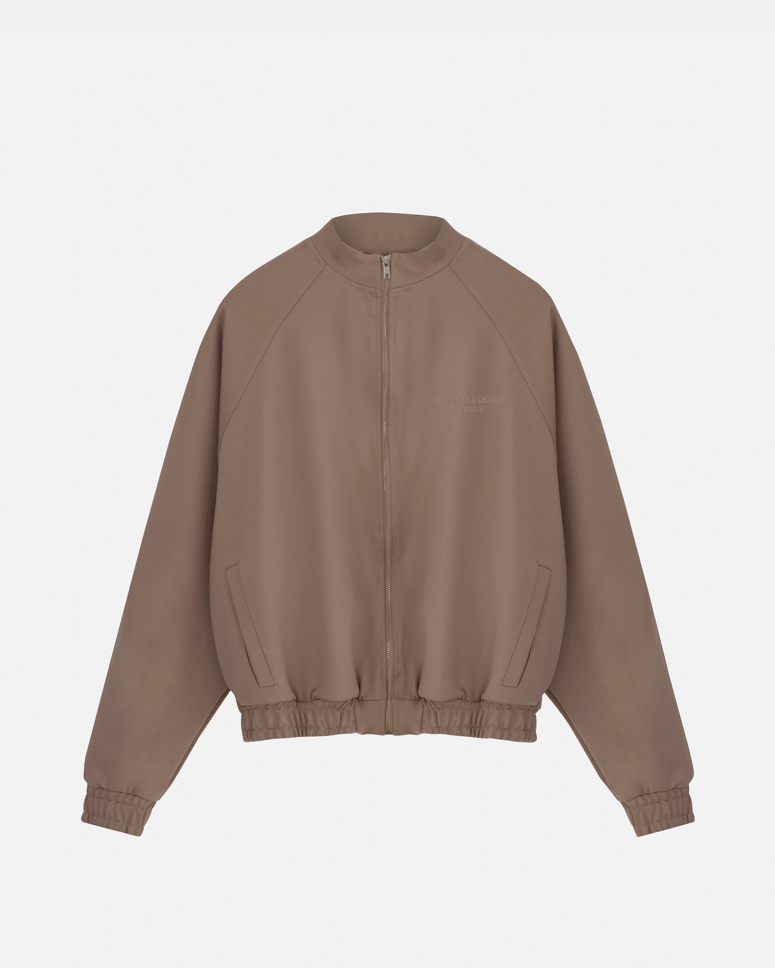 Basics Tracksuit Jacket Sand