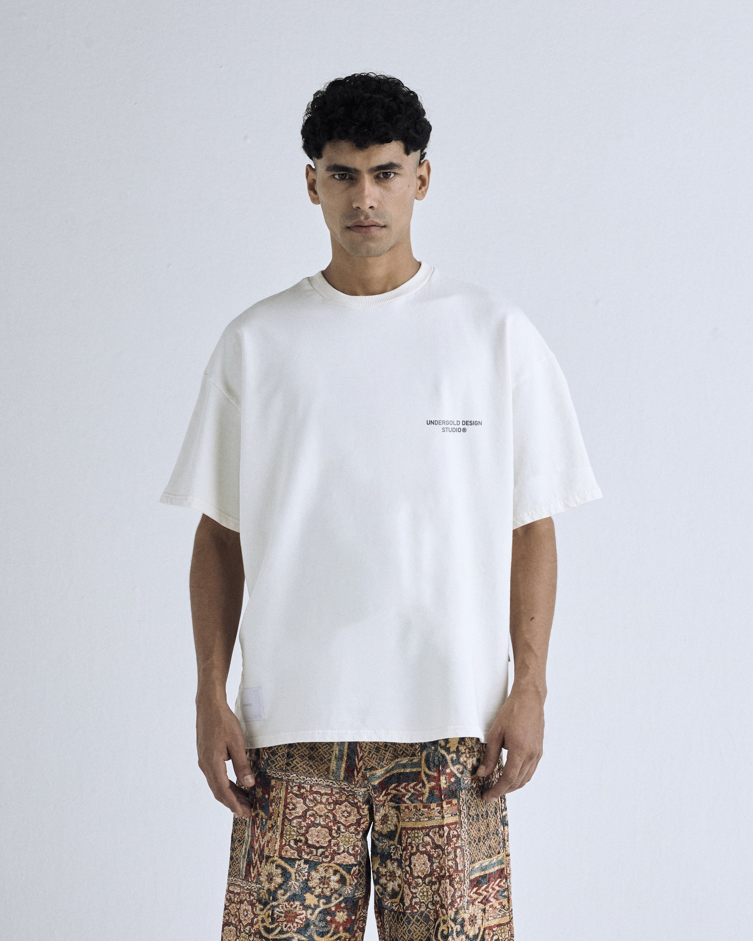 Basics Undergold Design Studio Boxy T-shirt White