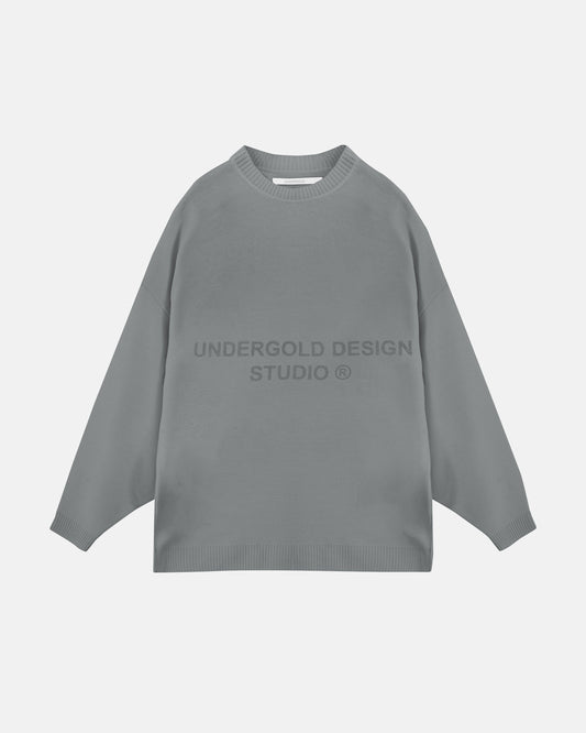 Basics Undergold Design Studio Knit Crewneck Silver