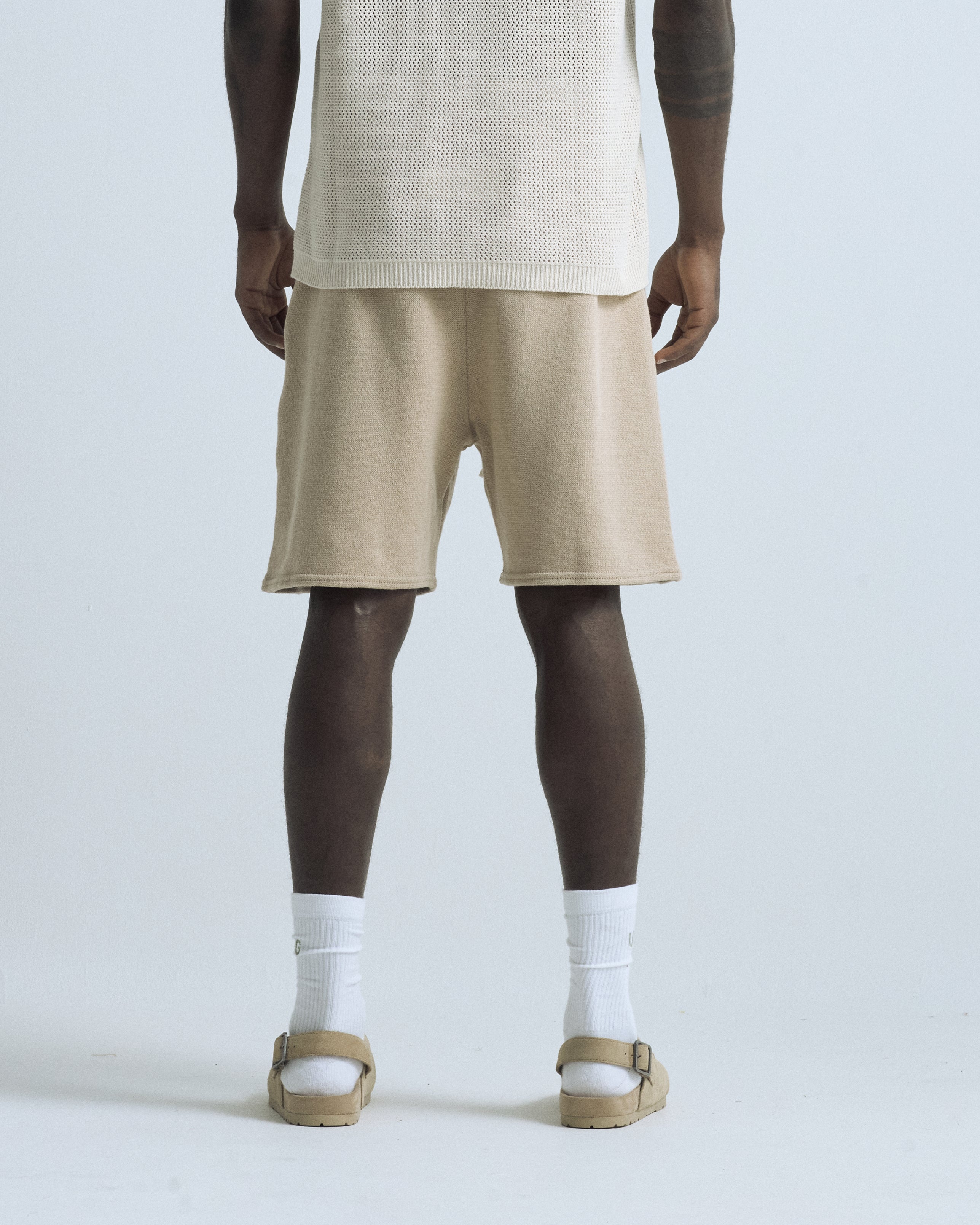 Basics Undergold Design Studio Knit Short Light Brown