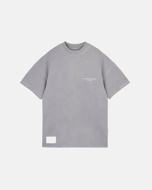 Basics Undergold Design Studio T-shirt Vintage Light Gray