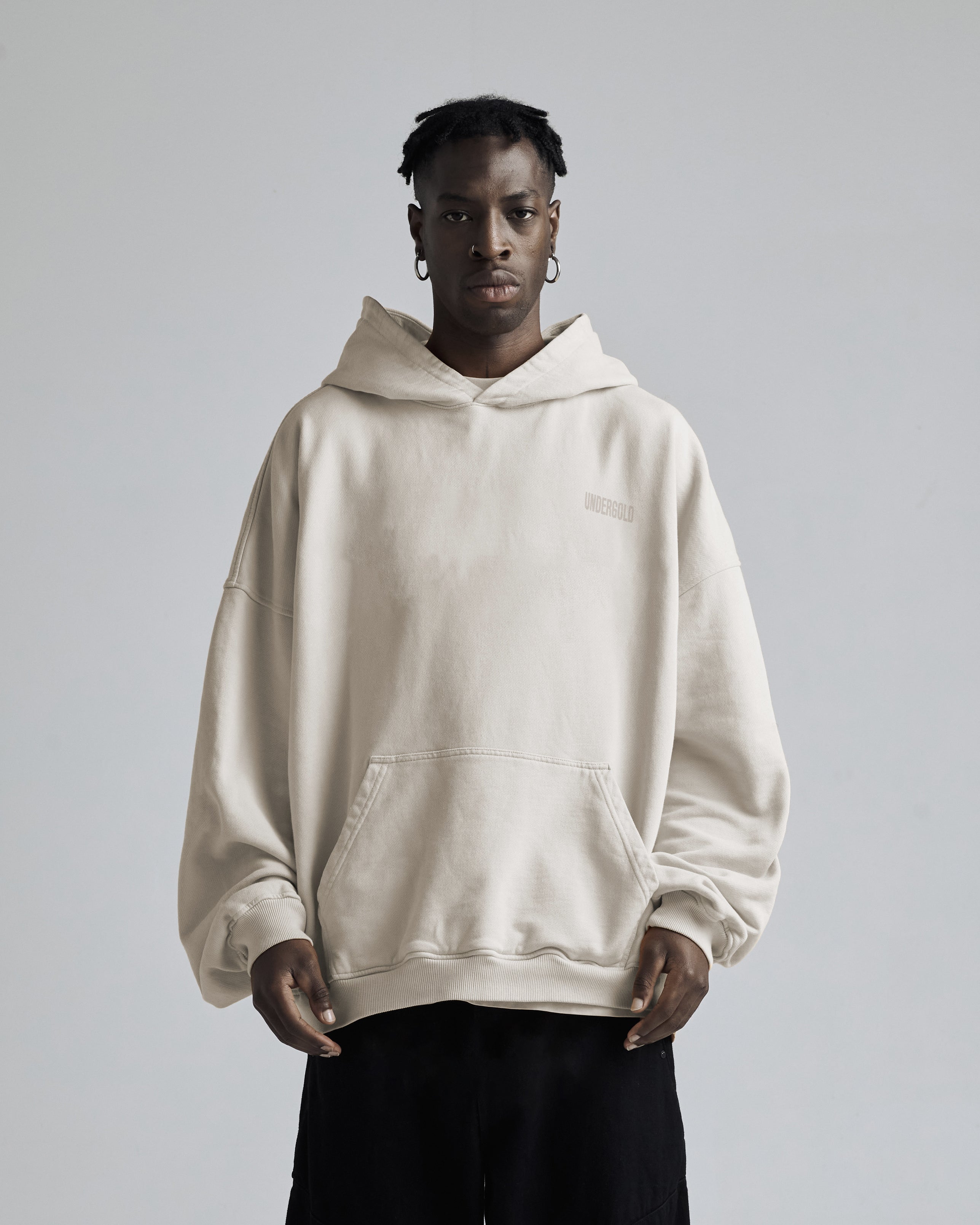 Basics Undergold Hoodie Cream