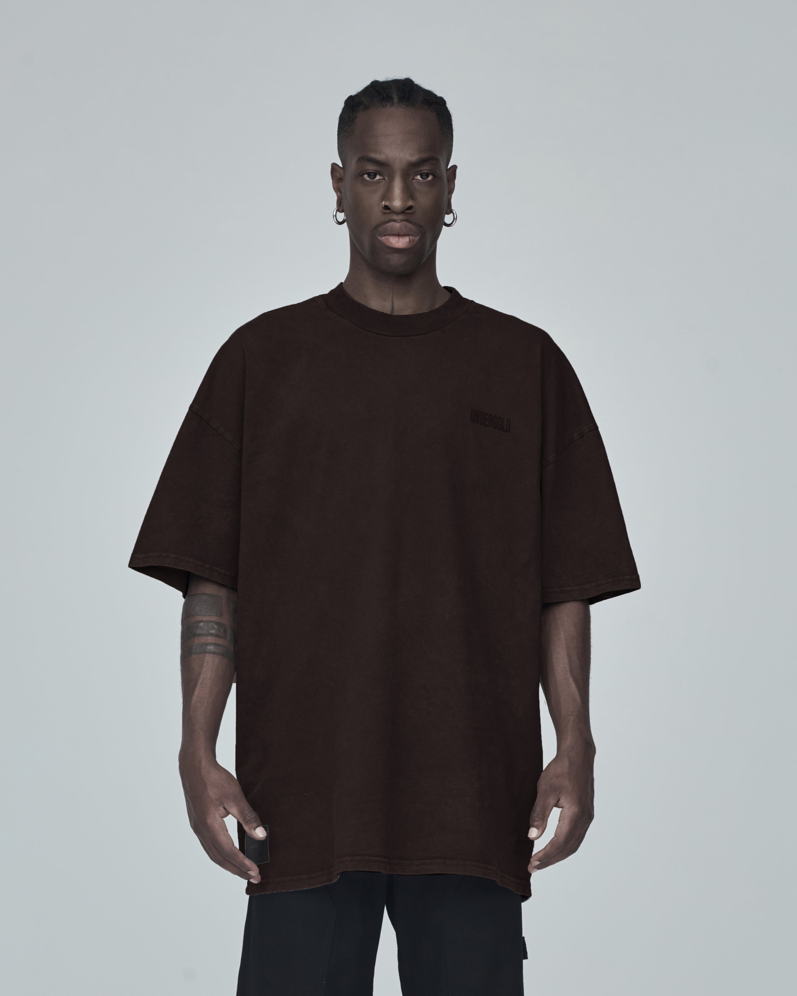 Basics Undergold T-shirt Brown