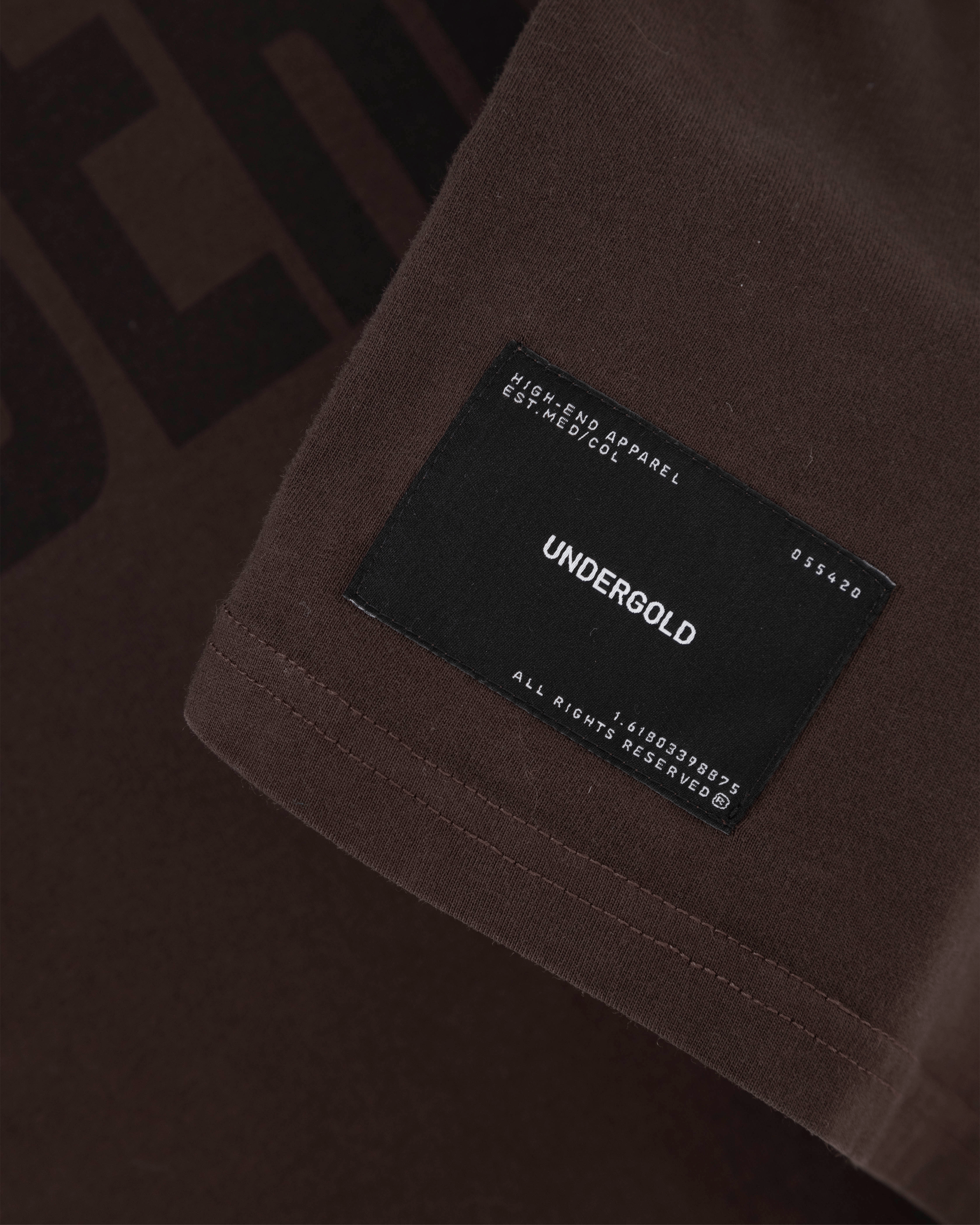 Basics Undergold T-shirt Brown