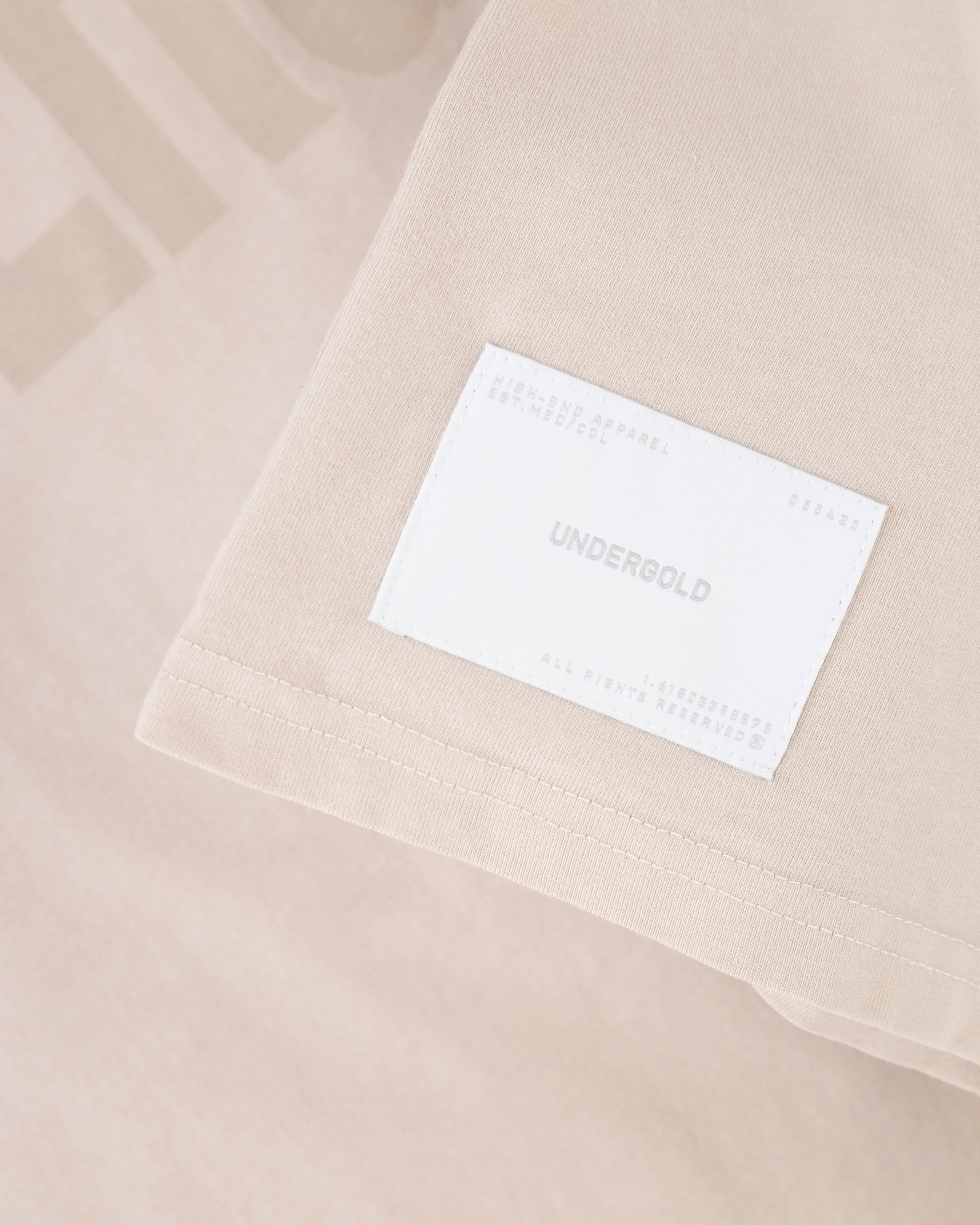 Basics Undergold T-shirt Cream