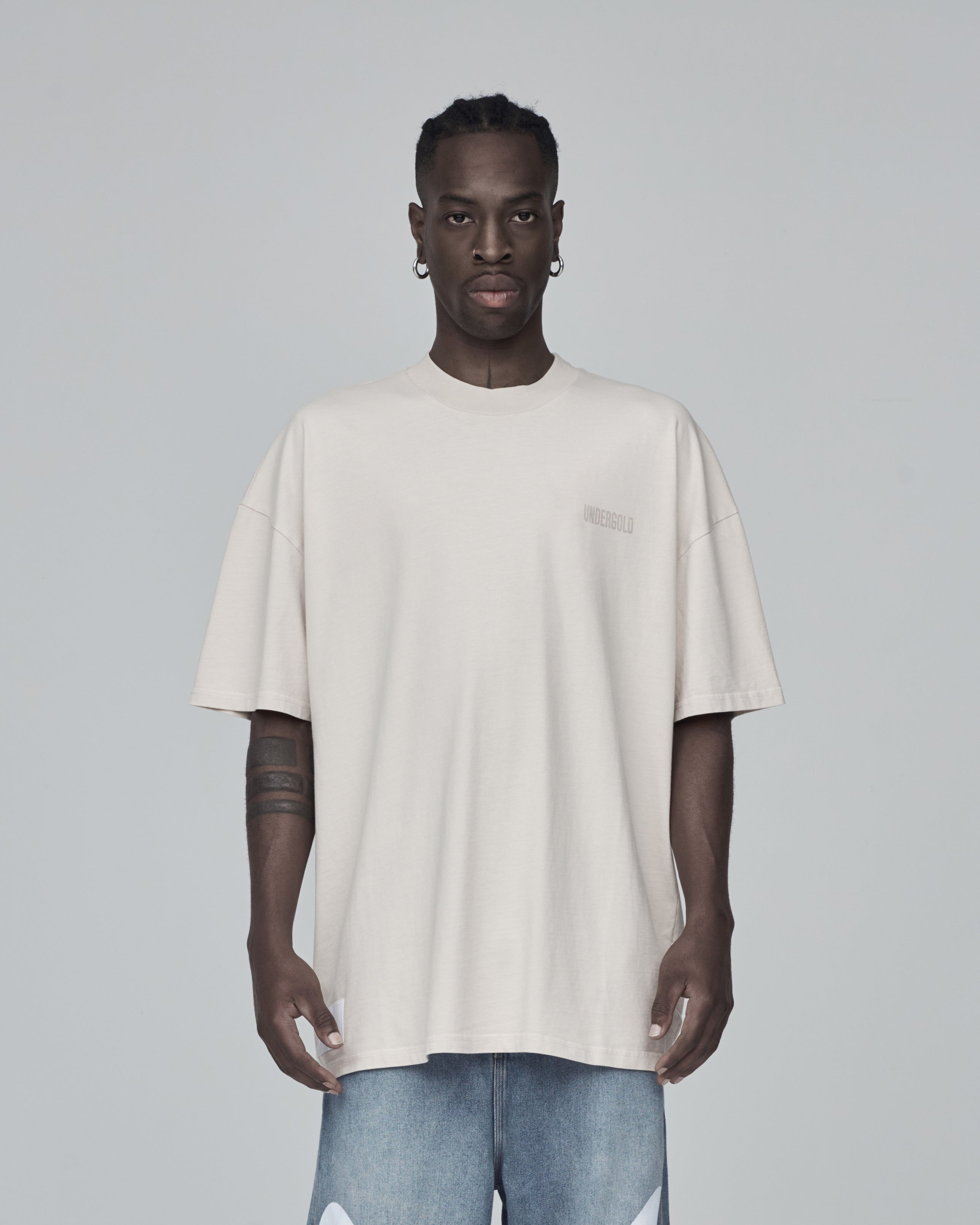 Basics Undergold T-shirt Cream