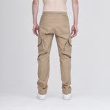 Basics Wide Cargo Pant Beige