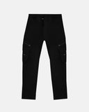 Basics Wide Cargo Pant Black