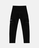 Basics Wide Cargo Pant Black