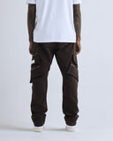 Basics Wide Cargo Pants Brown