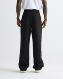 Basics Wide Trousers Black