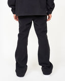 EPTM COMFY FLARE PANTS-BLACK