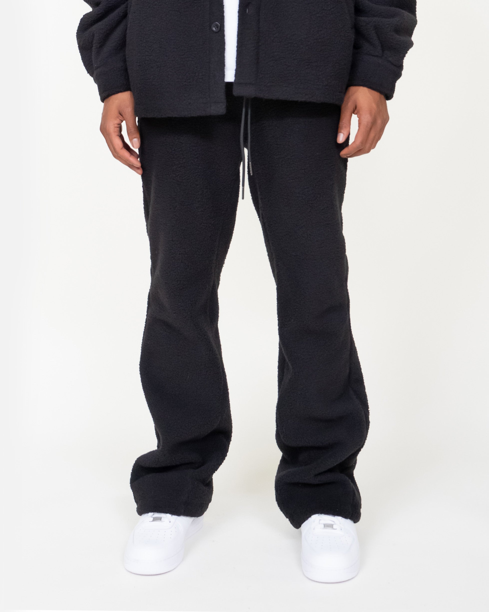 EPTM COMFY FLARE PANTS-BLACK