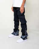 EPTM SNAP CARGO DENIM - BLACK