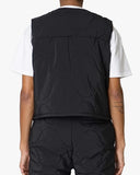 EPTM GRIDDY PUFFER VEST-BLACK