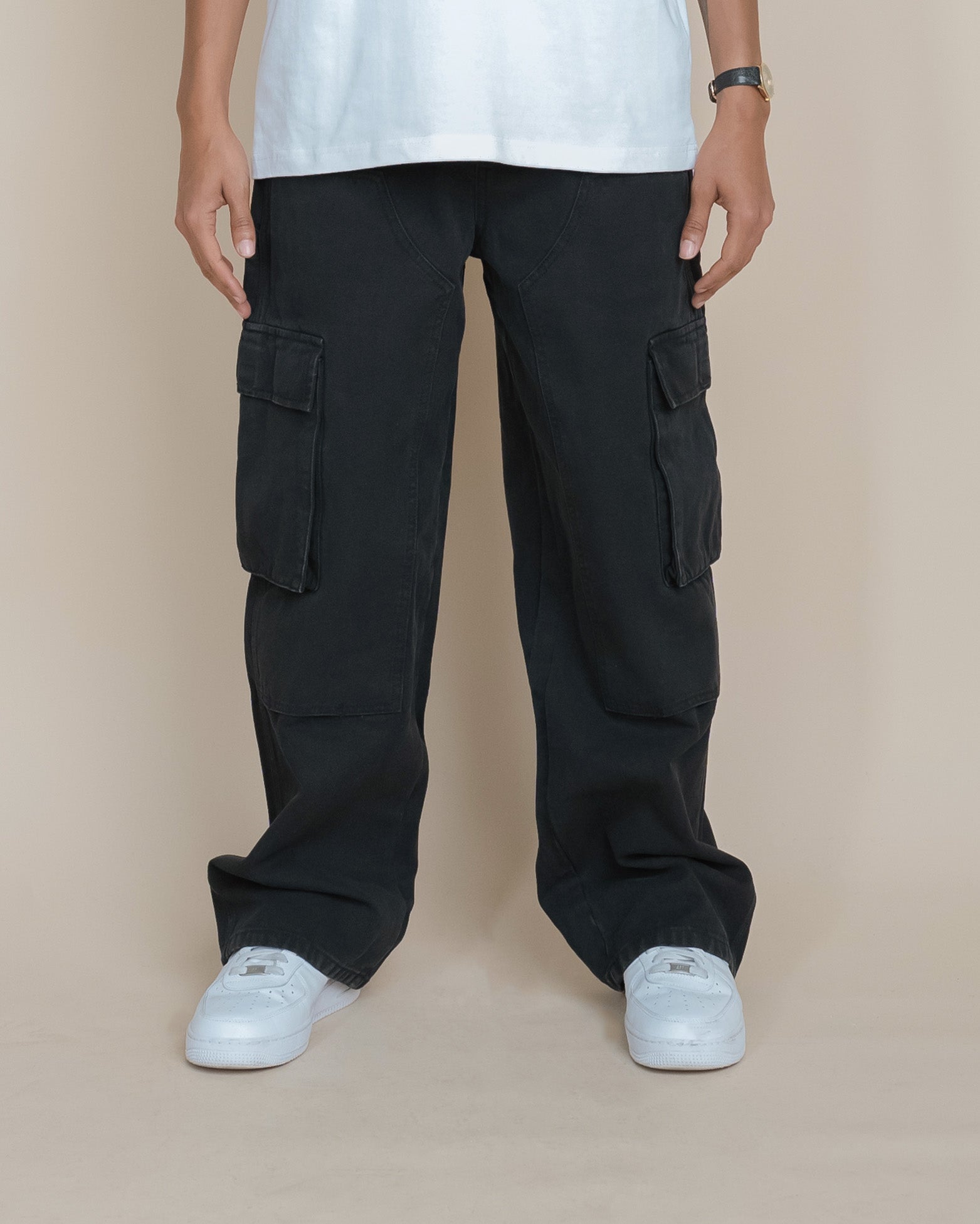 EPTM BLUEPRINT CARPENTER PANTS - BLACK