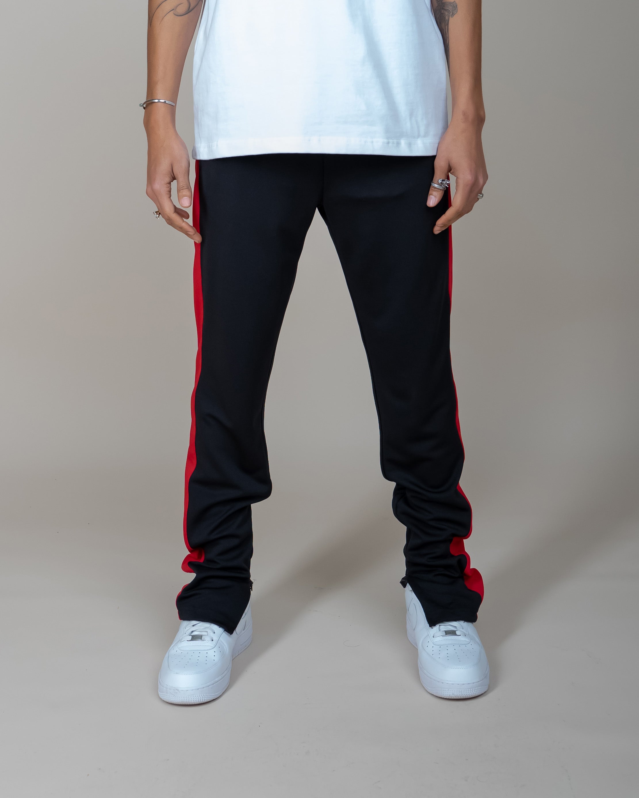 EPTM TRACK PANTS-BLACK/RED