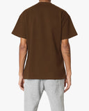 EPTM PERFECT BOXY TEE-BROWN