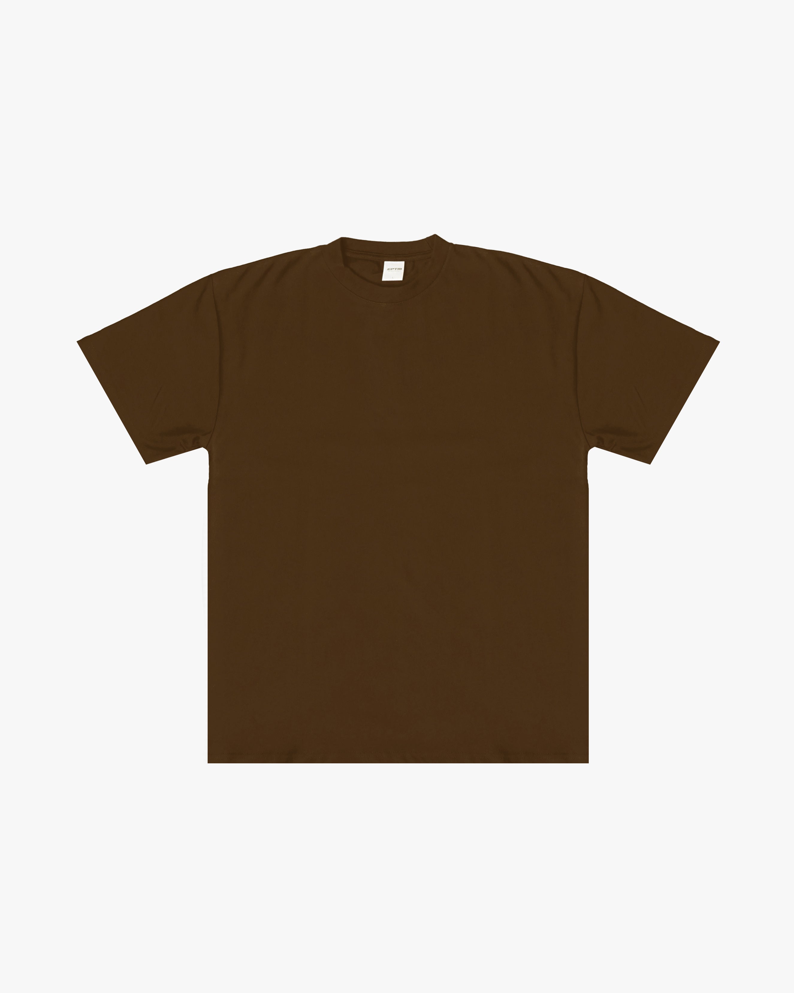 EPTM PERFECT BOXY TEE-BROWN