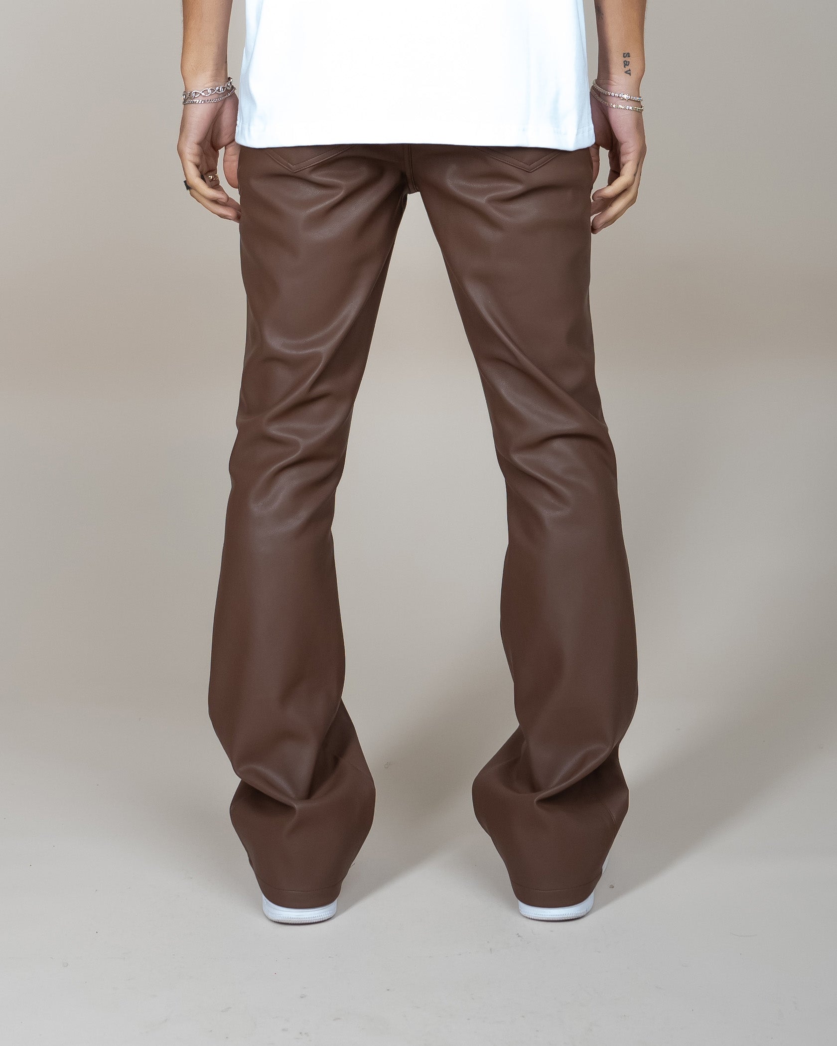 EPTM GALLERY LEATHER FLARE-BROWN