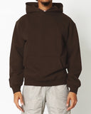 EPTM PERFECT BOXY HOODIE-BROWN