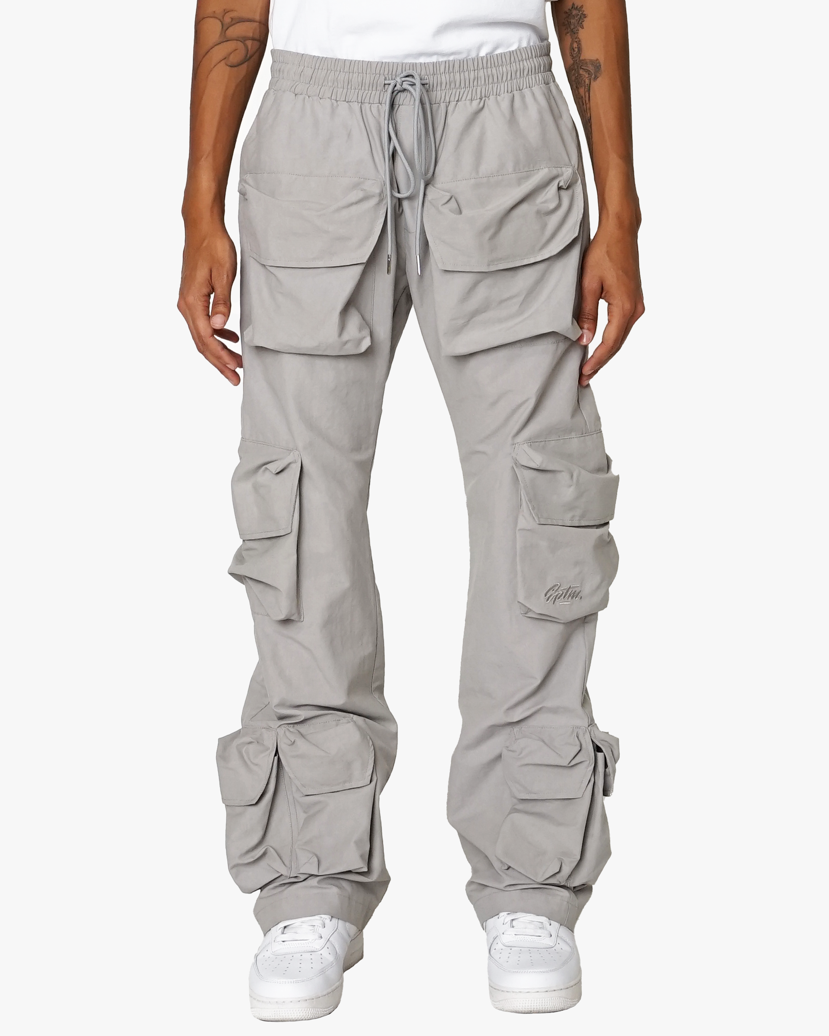 EPTM BULLET CARGO PANTS-SILVER