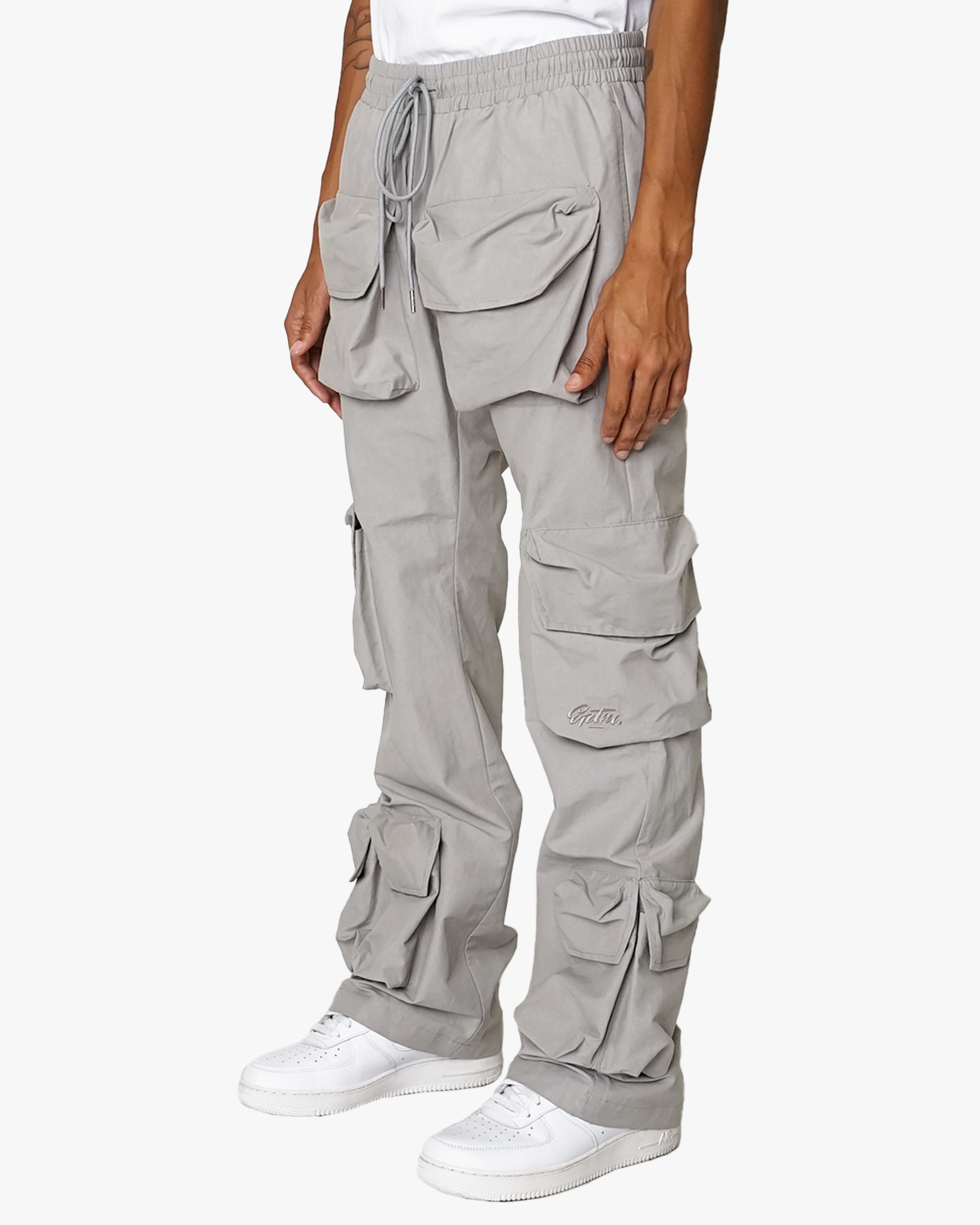 EPTM BULLET CARGO PANTS-SILVER