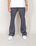 EPTM FRENCH TERRY CARPENTER PANTS - CHARCOAL