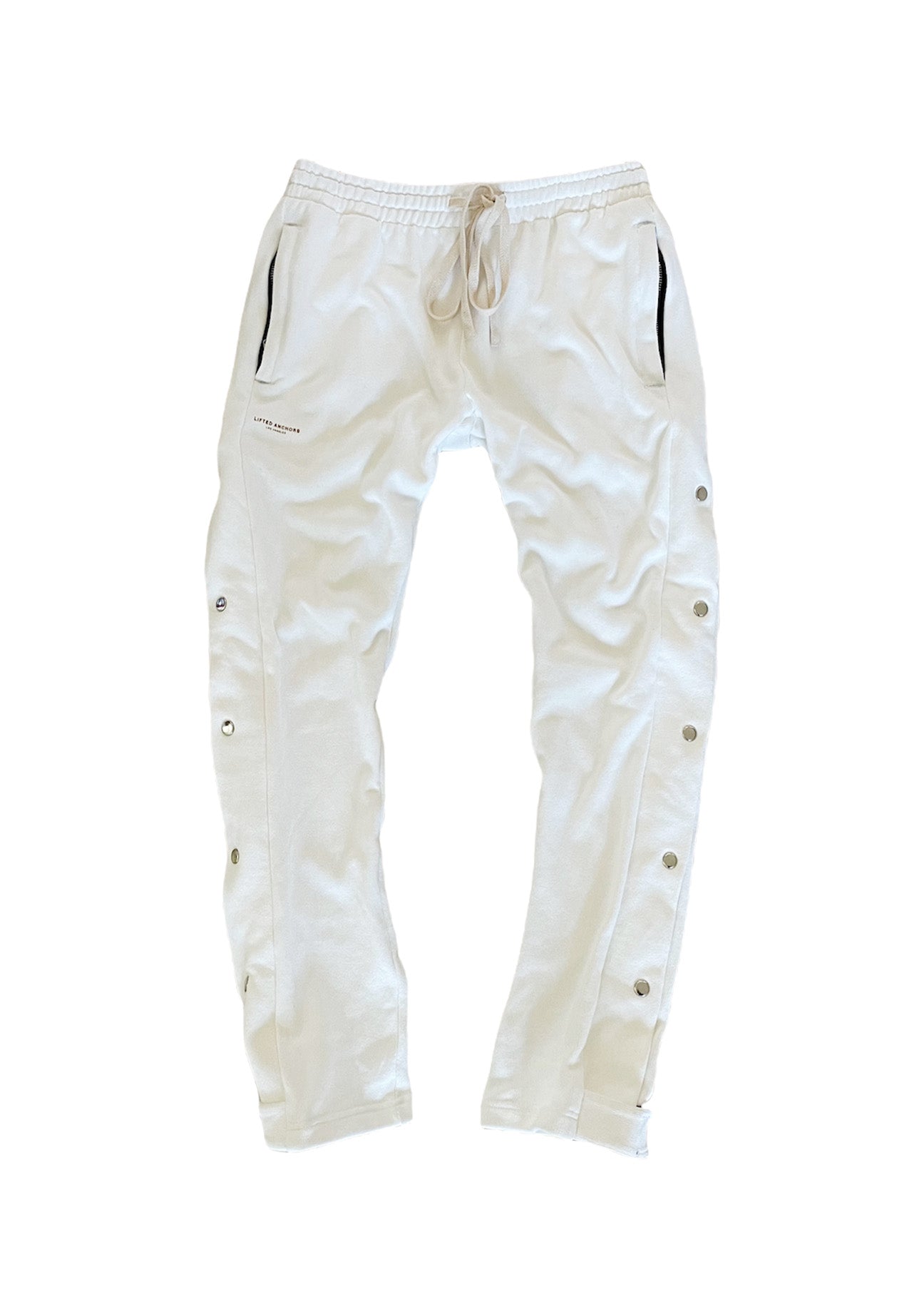 Altitude Snap Sweat Pants (White)