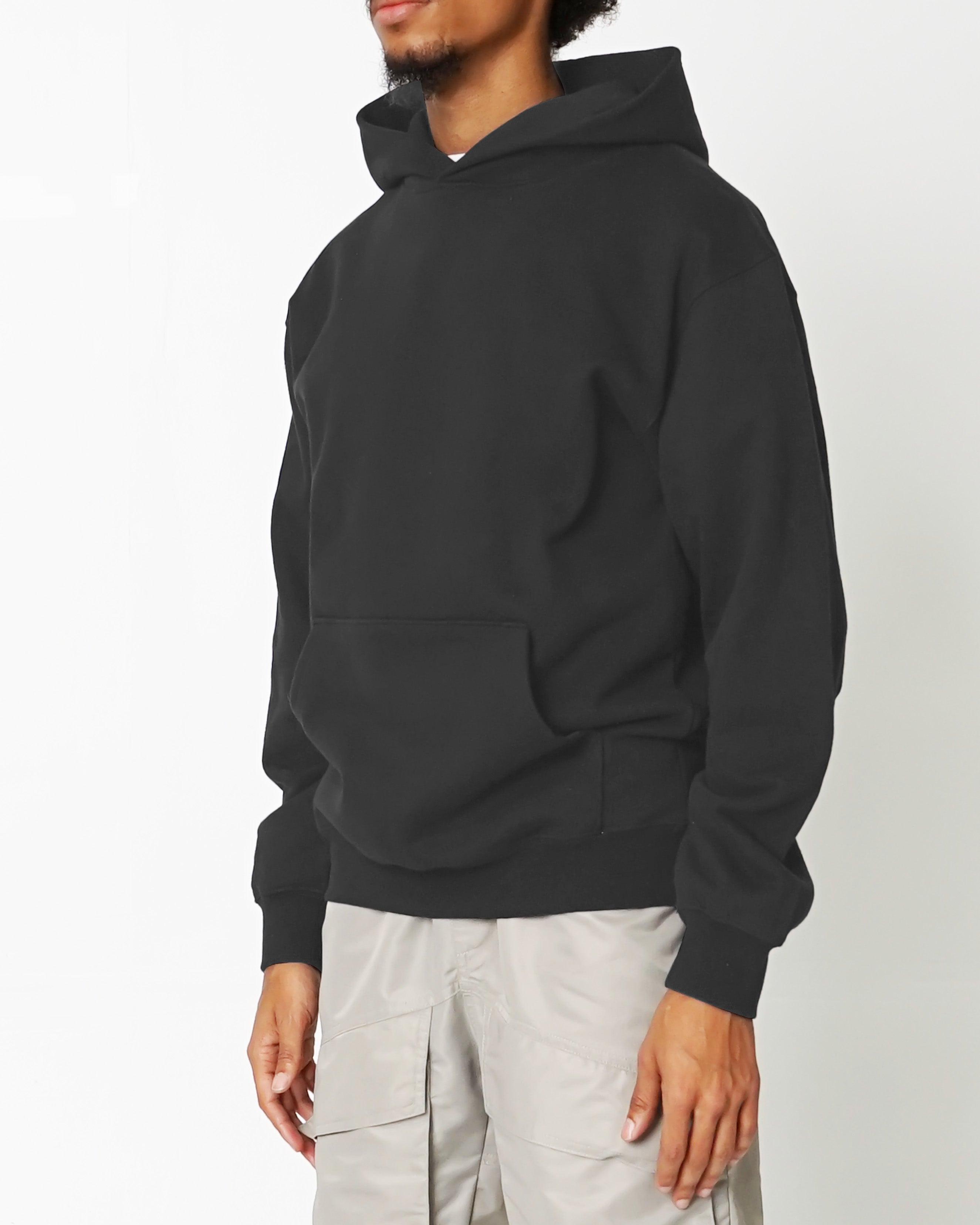 EPTM PERFECT BOXY HOODIE-CHARCOAL