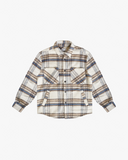 EPTM BIG N TALL SIDE SLIT FLANNEL-CREAM