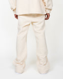 EPTM COMFY FLARE PANTS-CREAM