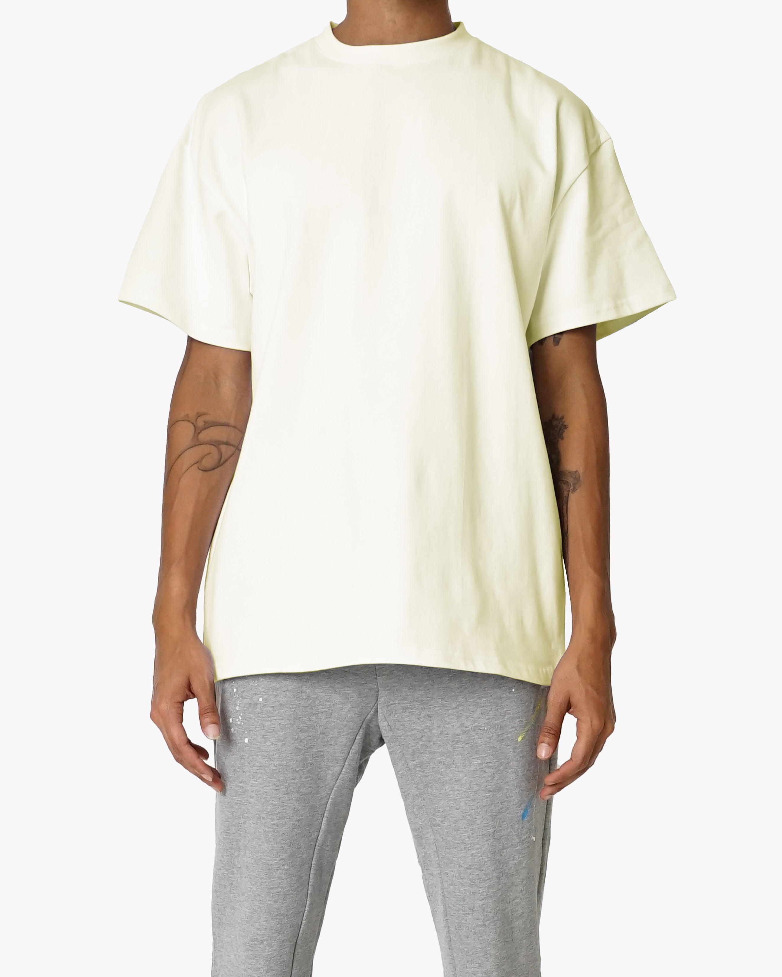 EPTM PERFECT BOXY TEE-CREAM