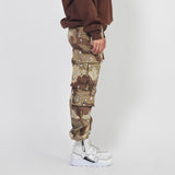 7 pocket cargo / distressed desert camo