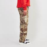 7 pocket cargo / distressed desert camo