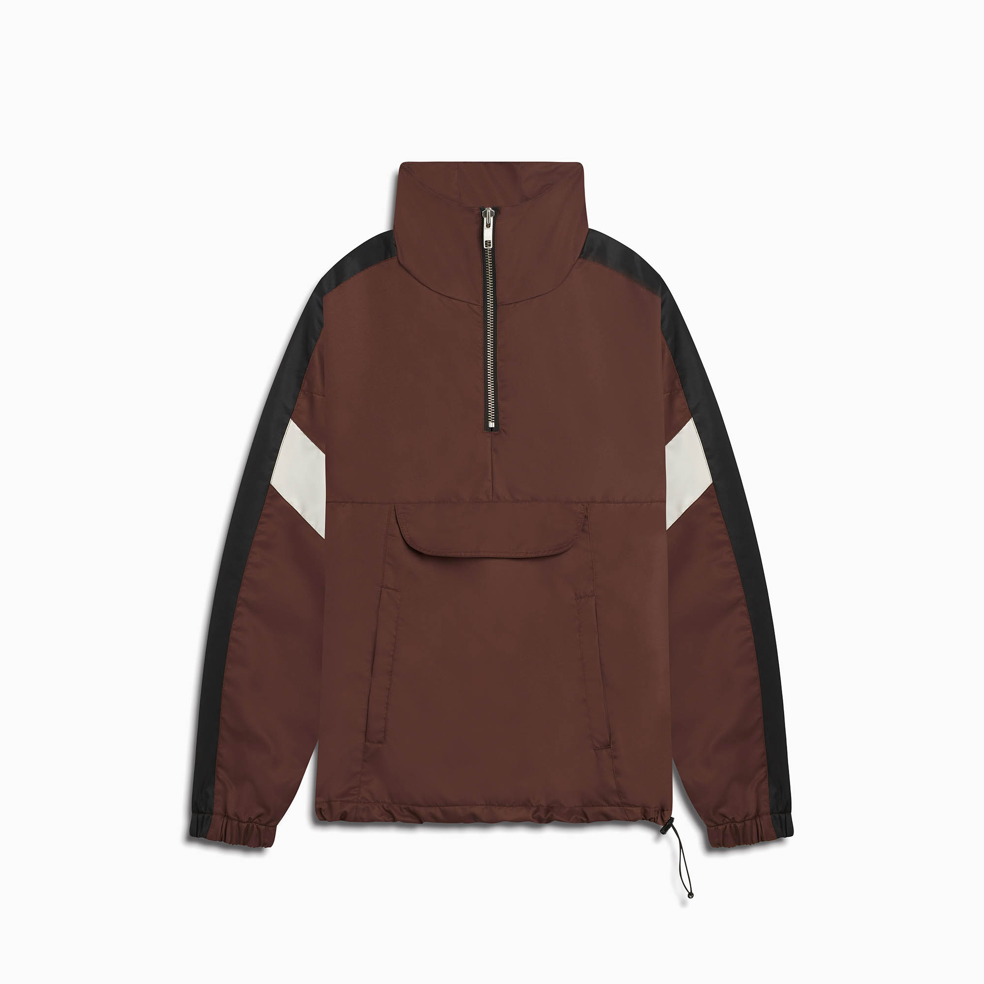 anorak 2.5 / brown + black + ivory