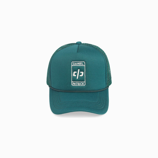 beverly hills trucker cap / hunter green