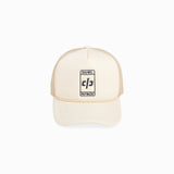 beverly hills trucker cap / cream