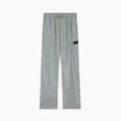 bootcut sweatpants / grey polar