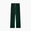 bootcut sweatpants / hunter green polar