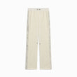 bootcut track pant / ivory + ivory