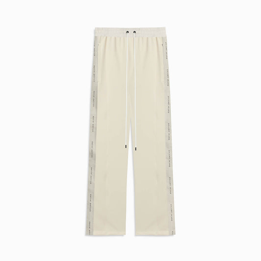 bootcut track pant / ivory + ivory