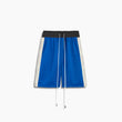 classic gym short / cobalt + ivory