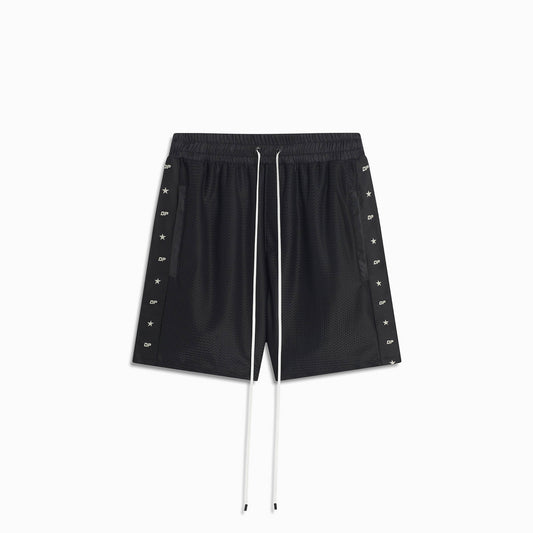 DP all-star mesh gym short / black + black