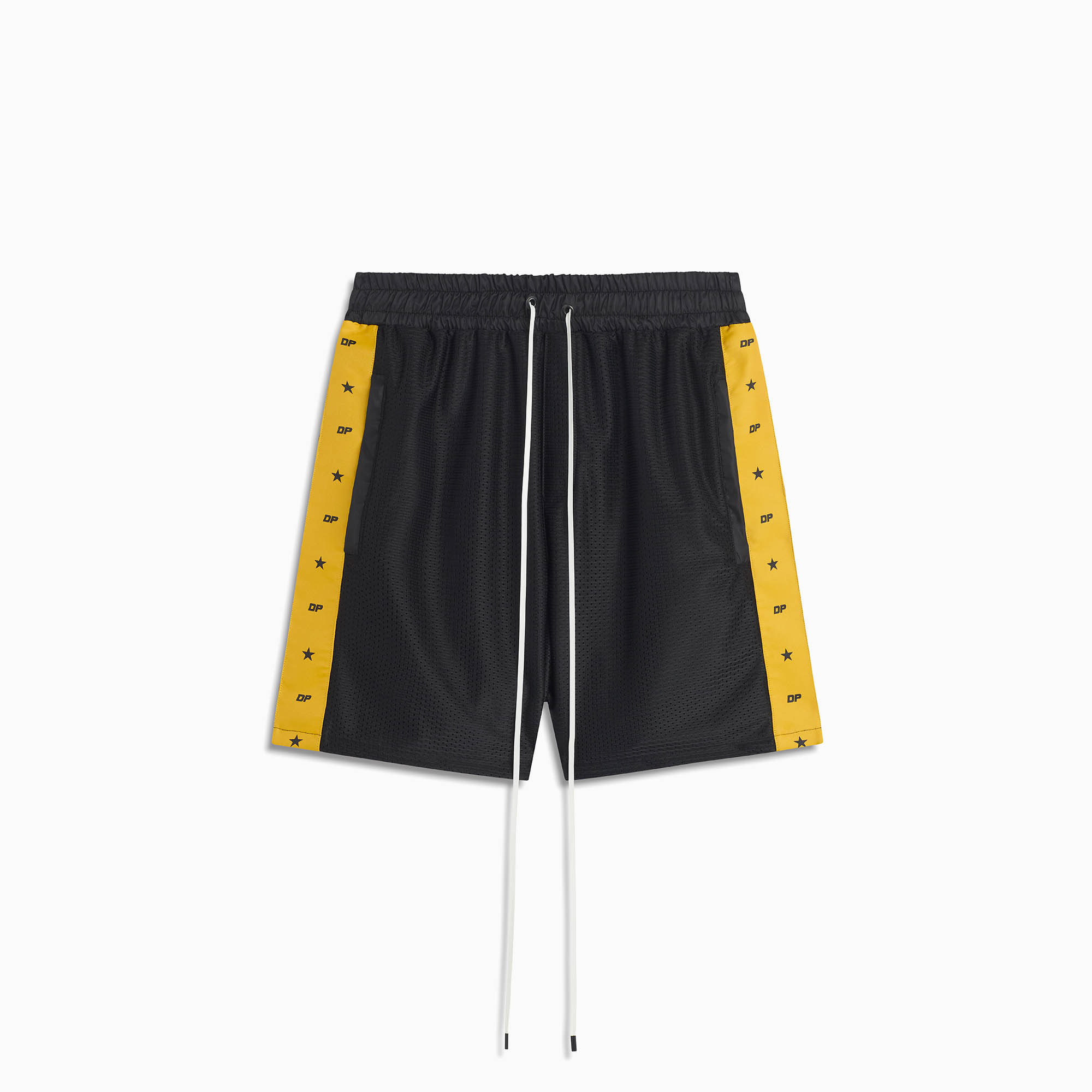 DP all-star mesh gym short / black + yellow