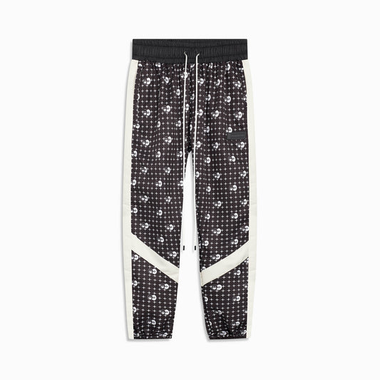 DP x BigFace parachute track pant 2.5 / black + ivory