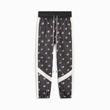 DP x BigFace parachute track pant 2.5 / black + ivory